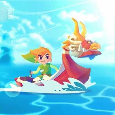 [WW] Wind Waker animation based on my fanart ✨