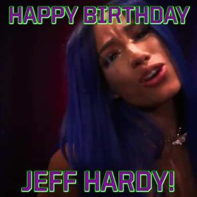 Sasha Banks and Bayley wishes Jeff Hardy a Happy Birthday 🎂