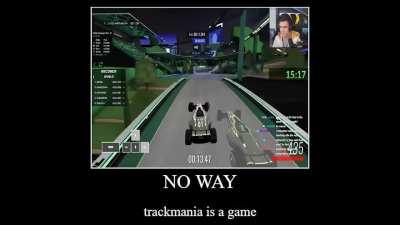 trackmania is a game