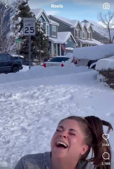 Kid’s first snow experience