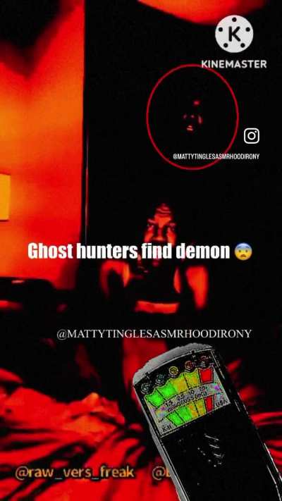 Ghost hunters find demon! 