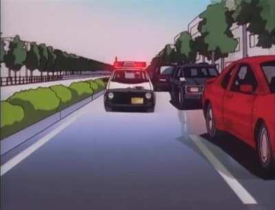 Disappearing Car [You're Under Arrest! OVA]