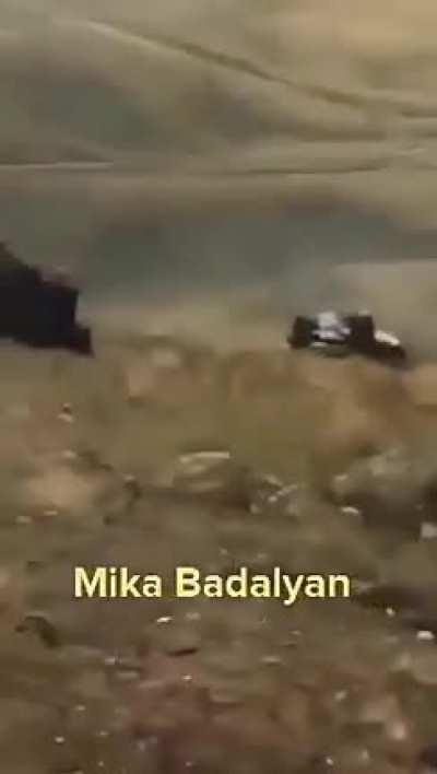 Recent footage shows Armenian troops during a clash with Azeri forces near the border town of Vardenis (13 August 2021).