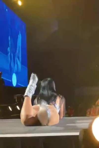 Dua Lipa loves to tease on stage