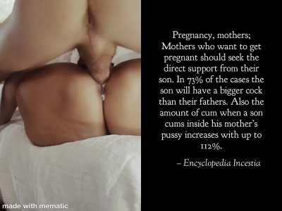 Encyclopedia Incestia - mothers and pregnancy 