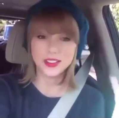 taylor swift bumping backseat freestyle