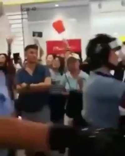 These Hong Kong protestors