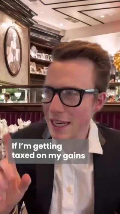 Millionaires on Capital Gains Tax