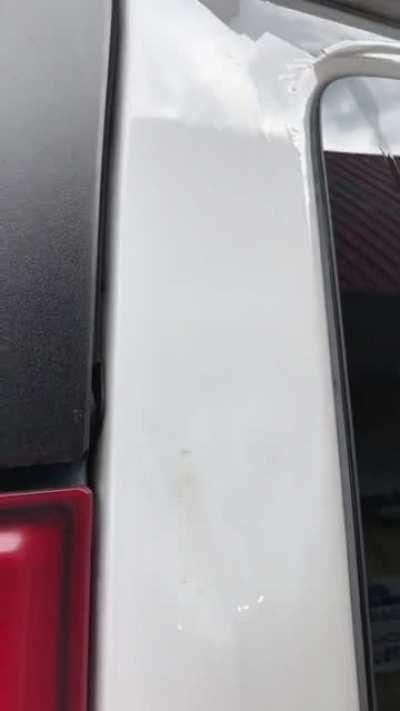 Chevy van paint peel