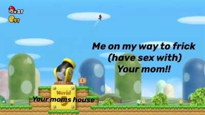 World Your moms house is viable for NSMB Wii speed running