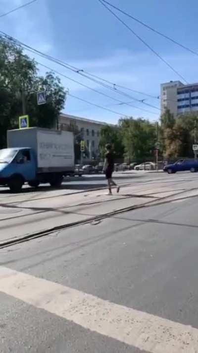 WCGW stopping in crosswalk