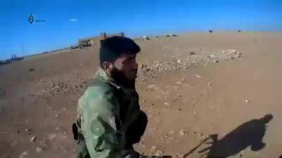 HTS entering the Mushairfa village