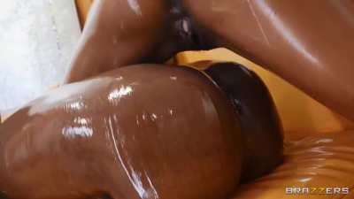 Oiled and kinky