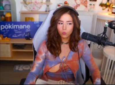 Pokimane Nip Slip