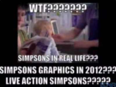 simpsons in real life