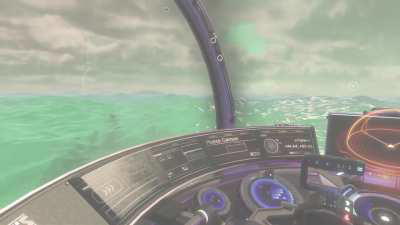 Flying over an ocean during a storm (Worlds Update)