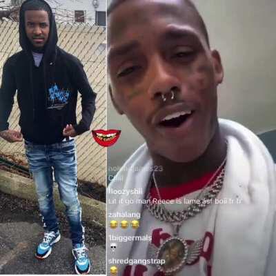 famous dex responding to lil reese