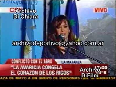 Cristina Kirchner: Que trabajador puede estar 90 dìas sin trabajar?