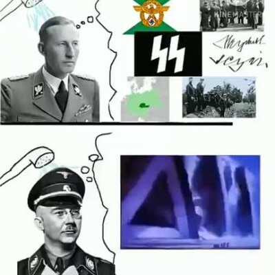 Who left the drugs alone with Himmler
