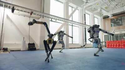 Dancing Robots from Boston Dynamics