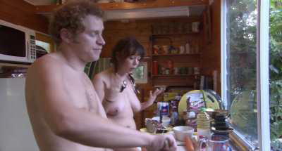 Olivia Colman &amp;amp; Robert Webb - Confetti (UK2006) - A naturist couple, Joanna &amp;amp; Michael, intend to hold their wedding entirely naked (2/2 - arguing in the kitchen)