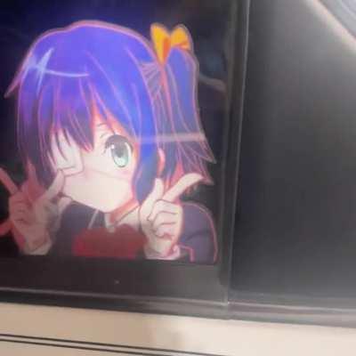 Rikka car sticker