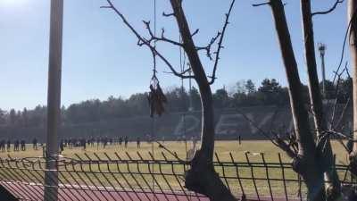 dudes were playing &quot;quidditch&quot;