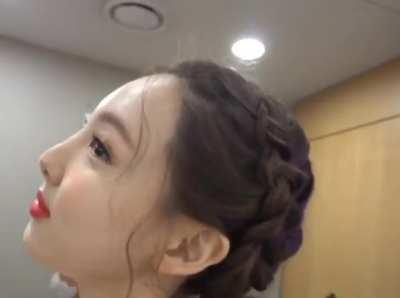 Cutie Nayeon showing you her hair buns