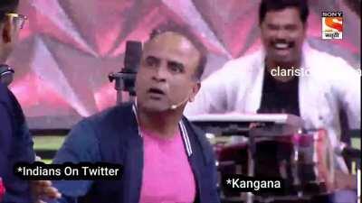 Kangana Nusta Twitter war :