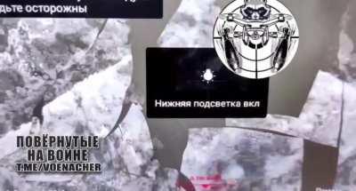 14 january, ukrainian crossing frozen Dnieper to left bank, drone drops grenade, dead ukrainian on ice