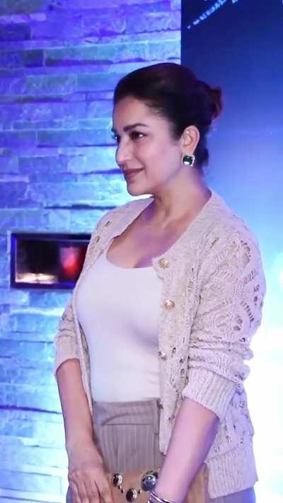 Tisca chopra Busty Milf cannot contain her huge tankers 