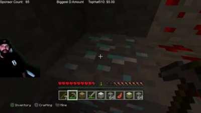 You seen the clip of Keemstar finding diamonds in Minecraft?