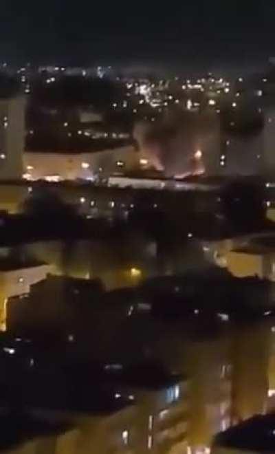 Rocket hits building in eastern Tel Aviv Israel