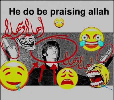 Ringo do be praising allah