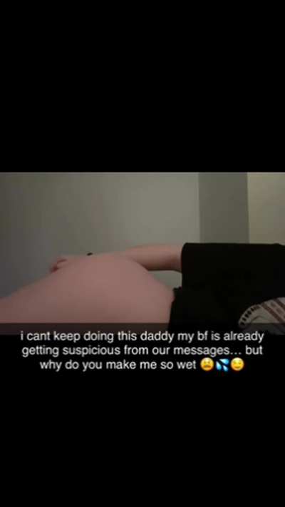 your girlfriend can’t stop fucking herself with her toy for her stepdad