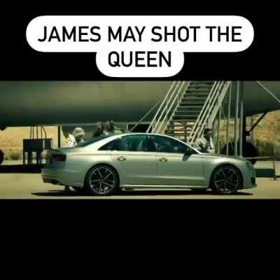 James May shot the Queen