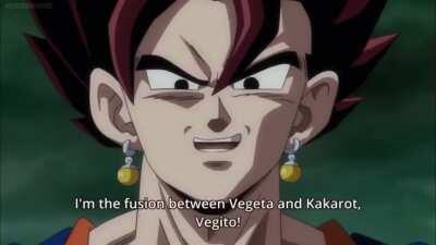 My boy Vegetto got a great intro