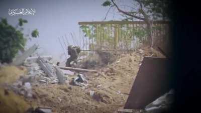 Sniping operation in Beit Hanoun, northern Gaza