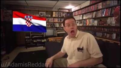 Angry Video Game Nerd listens to croatian tunes