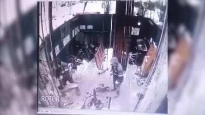 Underground Pipe Smashes Into Worker