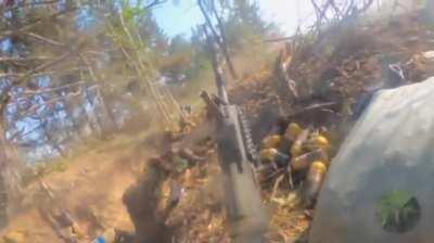 Eco-Anarchist unit of Ukrainian Forces called «Vegan PMC» released video of their ambush of Russian troops.