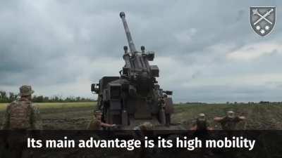 Commander of a Caesar SPG gives combat performance review of the system - English Subtitles