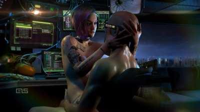 Intimate moments with Judy Alvarez (anielSzal) [Cyberpunk 2077]