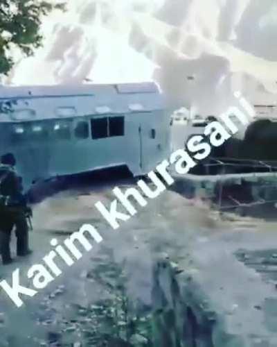 Video of recent fighting in Panjshir (looks like the northern end(?))