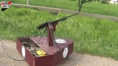 FSA-made corded machine gun