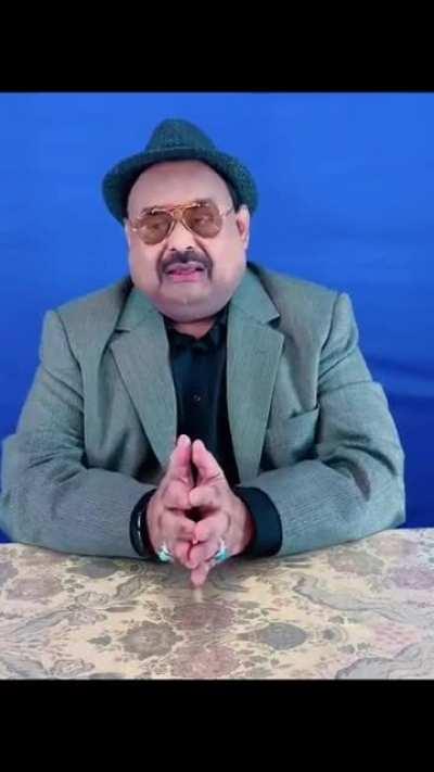 Altaf Bhai losing it yet again...