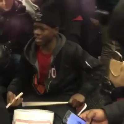 Good talent on the subway