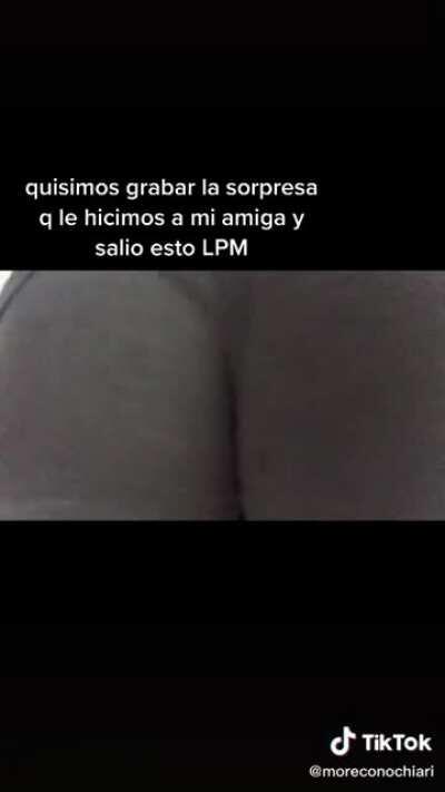 QUE LINDA SORPRESA