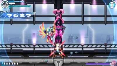 Suffers the same problem as some of the bosses in Gunvolt 2 but worse