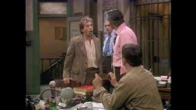 Werewolf? THERE wolf! [from a 1976 episode of &quot;Barney Miller&quot;]